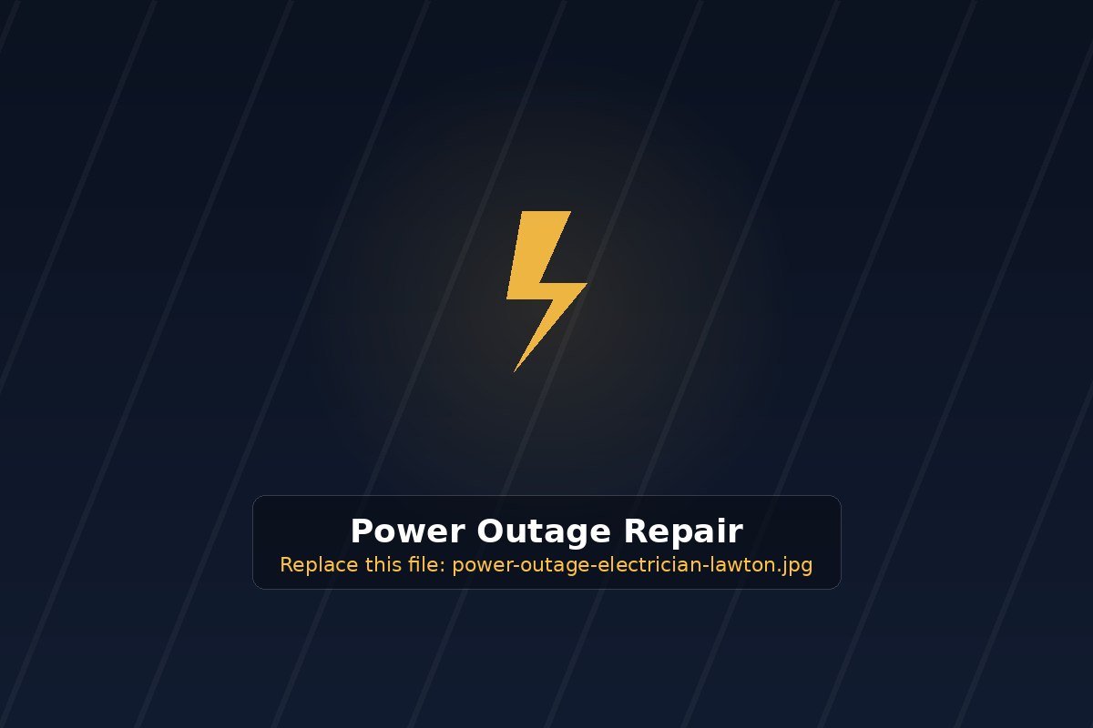 Power Outage Electrician