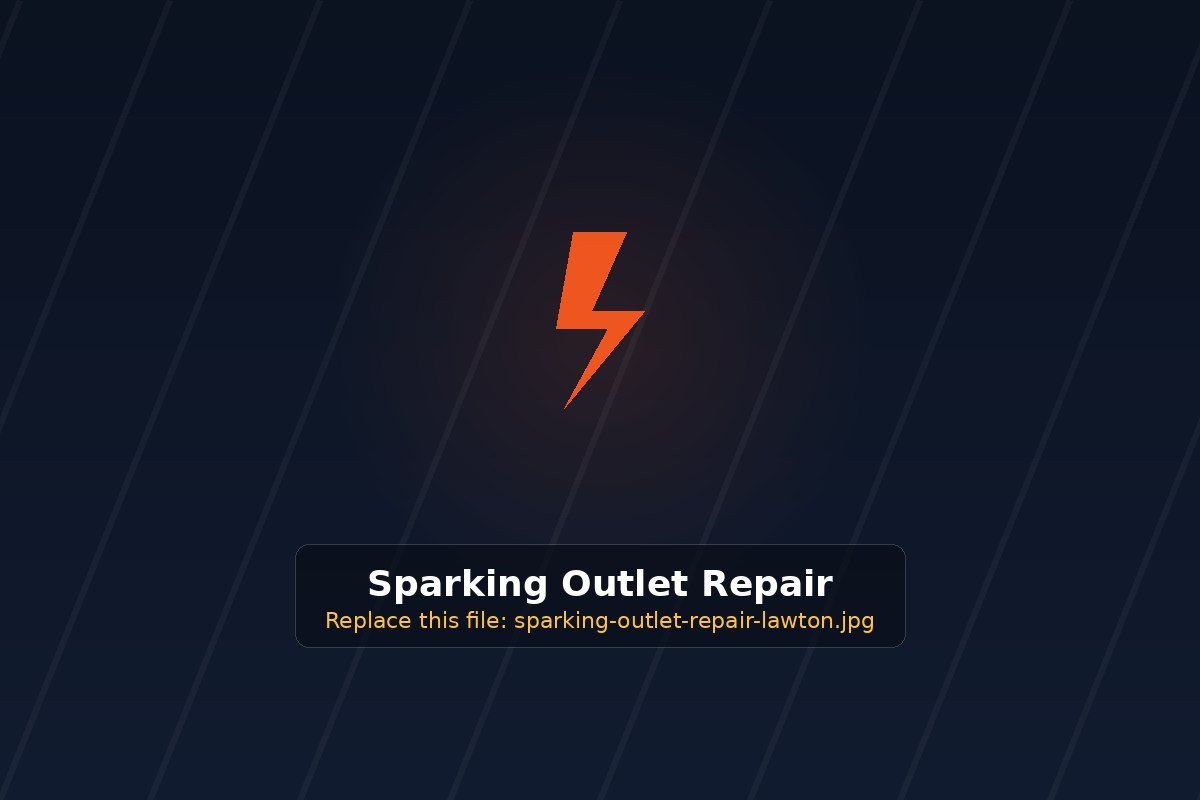Sparking Outlet Repair
